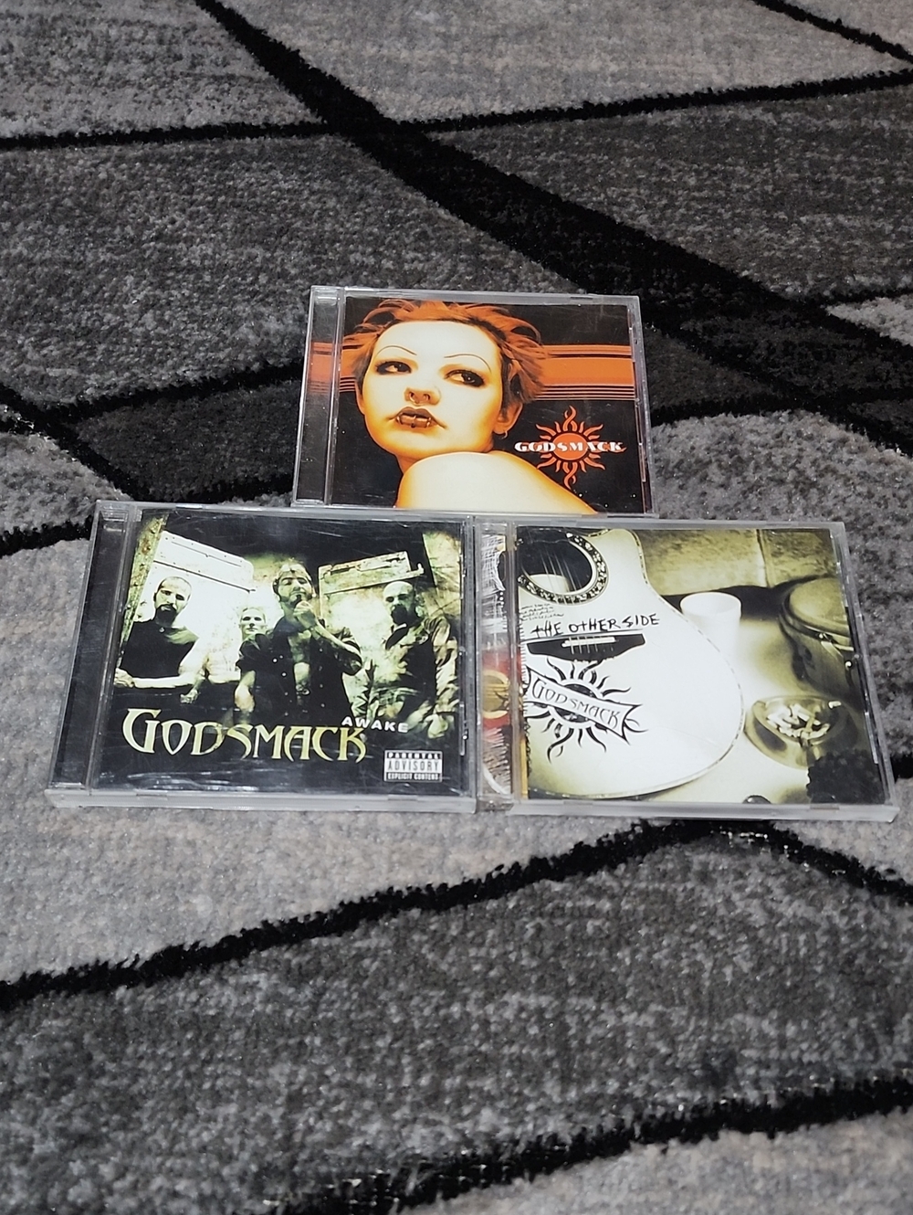 GODSMACK SET-OF-3 CD'S HARD ROCK MUSIC BUNDLE